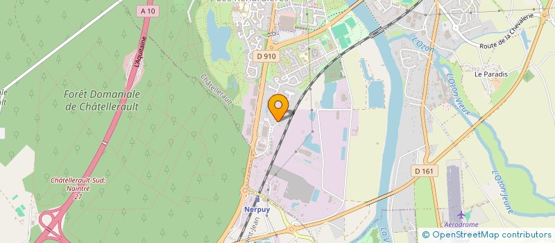 localisation de l'entreprise TOP SALON  CHATELLERAULT