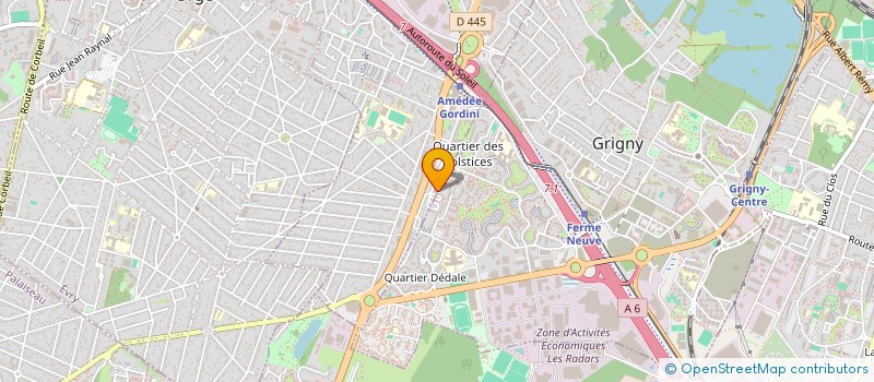 localisation de l'entreprise TOP SAT à VIRY-CHATILLON