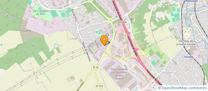 localisation de l'entreprise TOP SAT SERVICES à LISSES
