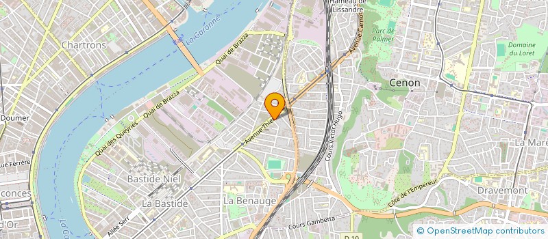 localisation de l'entreprise TOP SAVEUR  BORDEAUX