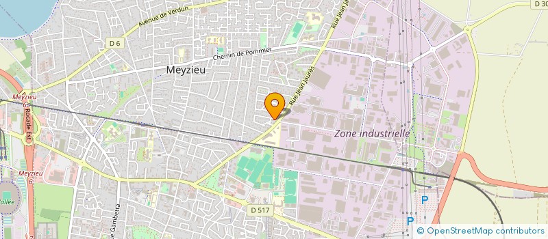 localisation de l'entreprise TOP SERVICE  MEYZIEU
