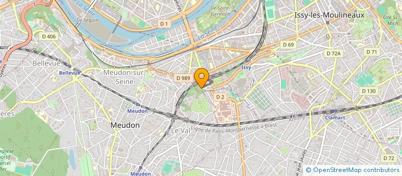 localisation de l'entreprise TOP SERVICE à ISSY-LES-MOULINEAUX