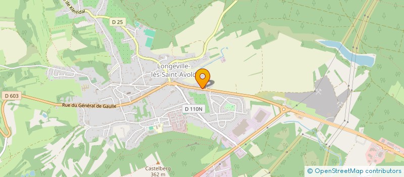 localisation de l'entreprise TOP SERVICE DA SARL  LONGEVILLE-LES-SAINT-AVOLD
