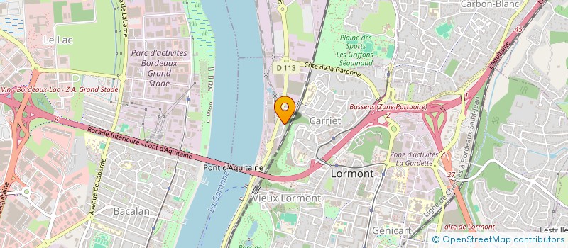 localisation de l'entreprise TOP SERVICE LANGON  LORMONT