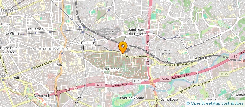 localisation de l'entreprise TOP SERVICES à MARSEILLE