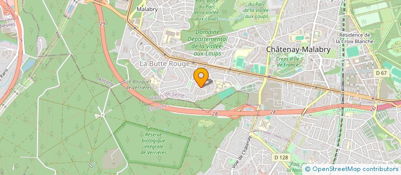 localisation de l'entreprise TOP SERVICES à CHATENAY-MALABRY