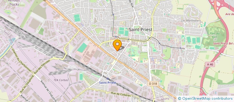 localisation de l'entreprise TOP SERVICES ET MULTIMEDIA  SAINT-PRIEST