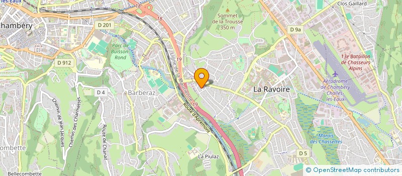 localisation de l'entreprise TOP SMILE à LA RAVOIRE