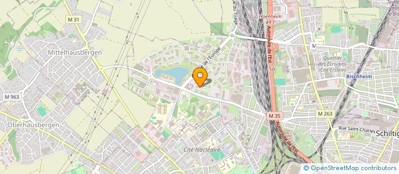 localisation de l'entreprise TOP SOCCER  SCHILTIGHEIM