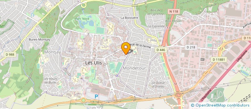 localisation de l'entreprise TOP TEAM ACADEMY PARIS à LES ULIS