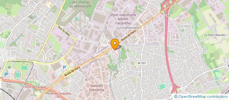 localisation de l'entreprise TOP TECHNOLOGY NORD à NANTES