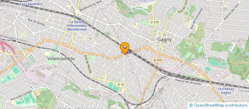 localisation de l'entreprise TOP TEKNIC  VILLEMOMBLE