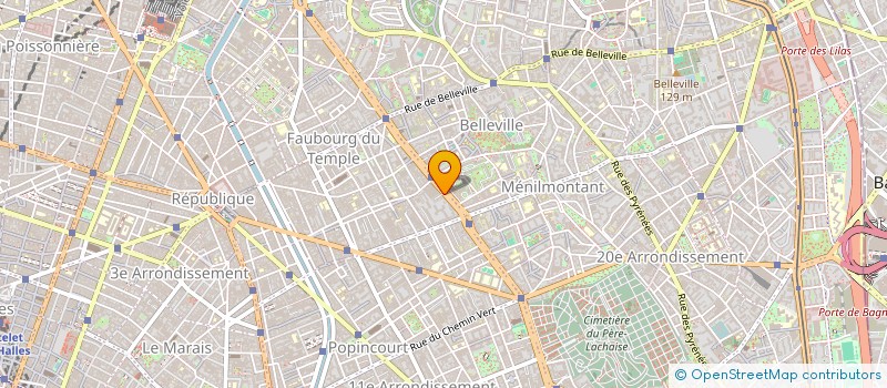 localisation de l'entreprise TOP TEL  PARIS