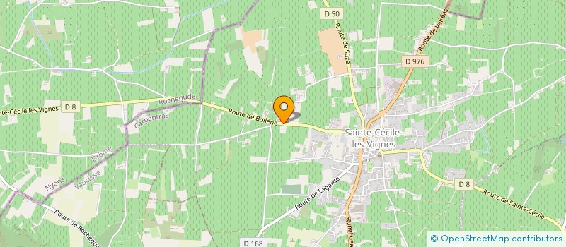 localisation de l'entreprise TOP TONIC CECILIEN  SAINTE-CECILE-LES-VIGNES