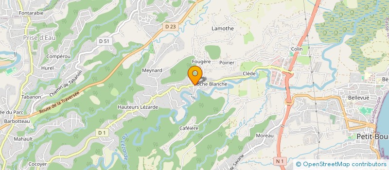 localisation de l'entreprise TOP URBAN' à PETIT-BOURG