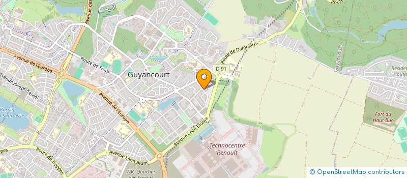 localisation de l'entreprise TOP V BAT  CRETEIL