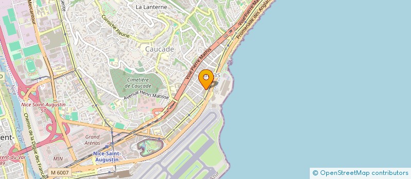 localisation de l'entreprise TOP VACANCES  NICE