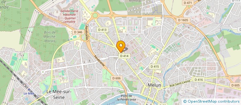 localisation de l'entreprise TOP VAPE à MELUN