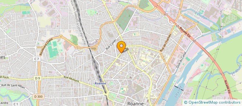 localisation de l'entreprise TOP VAPO  ROANNE