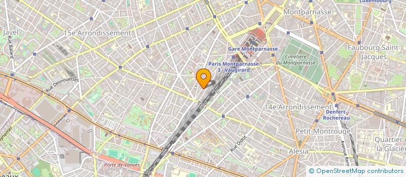 localisation de l'entreprise TOP VITESSE à PARIS