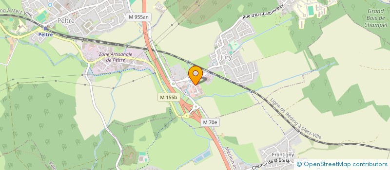 localisation de l'entreprise TOP VO  JURY