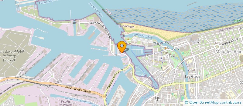 localisation de l'entreprise TOP VOILE DUNKERQUE à DUNKERQUE