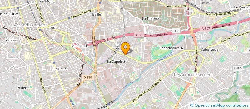 localisation de l'entreprise TOP'WEIGHT à MARSEILLE