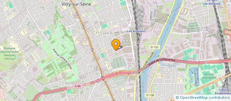 localisation de l'entreprise TOP WORLD WELD  VITRY-SUR-SEINE