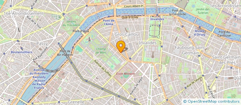 localisation de l'entreprise TOP YOG  PARIS