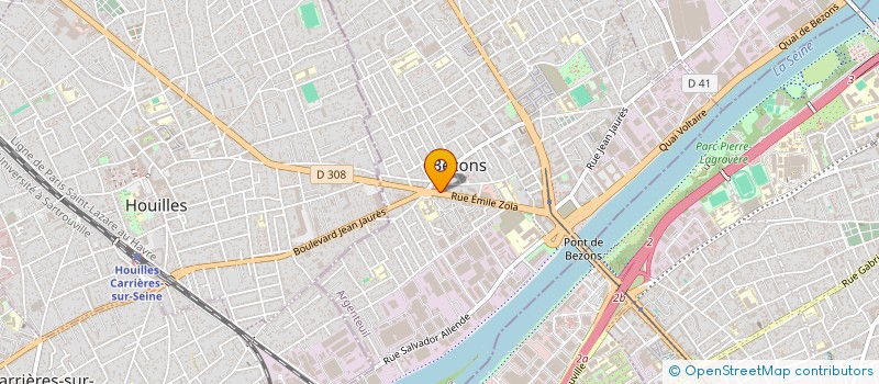 localisation de l'entreprise TOPACADEMIE à BEZONS