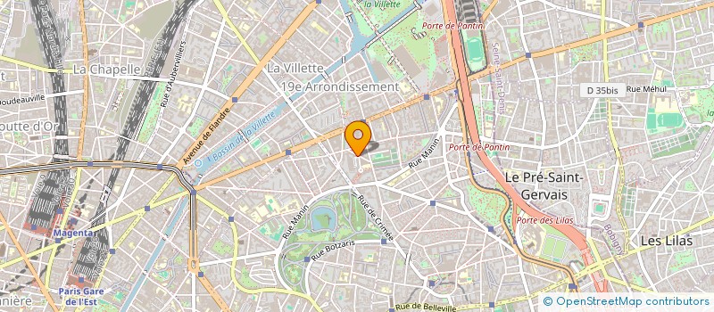localisation de l'entreprise TOPAGER SAS à PARIS