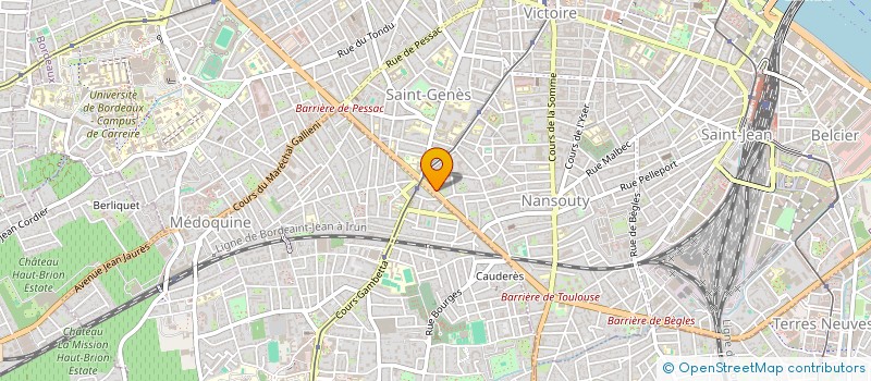 localisation de l'entreprise TOPAL INVEST  BORDEAUX