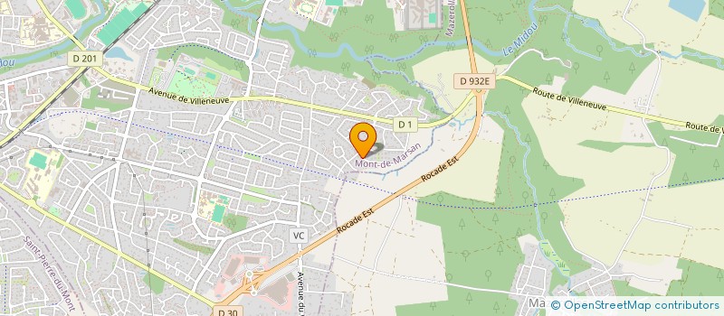 localisation de l'entreprise TOPALANTE à MONT-DE-MARSAN