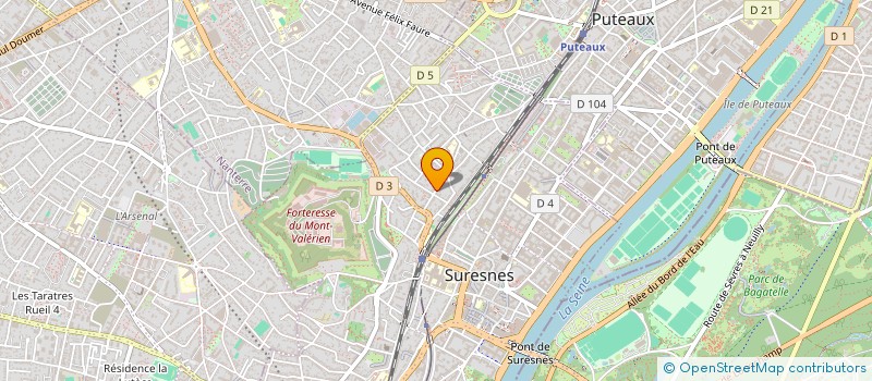 localisation de l'entreprise TOPALIAN CS  SURESNES