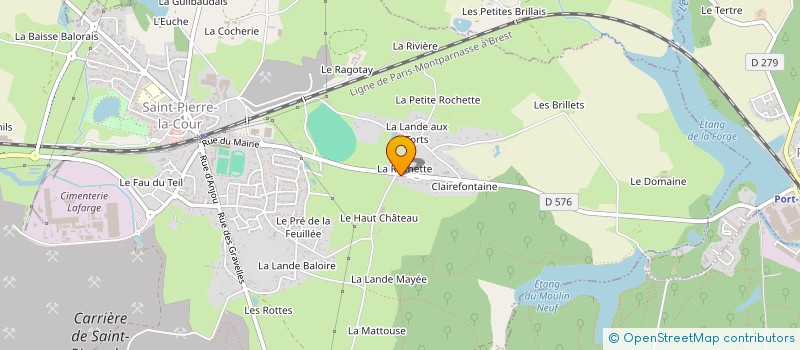 localisation de l'entreprise TOPAS F.D. à SAINT-PIERRE-LA-COUR