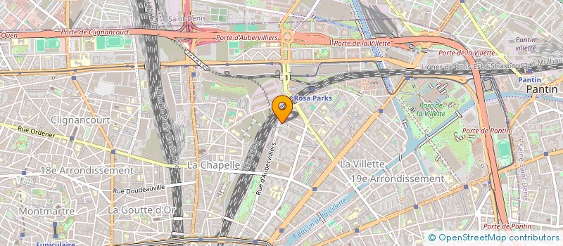 localisation de l'entreprise TOPAUTOS  PARIS