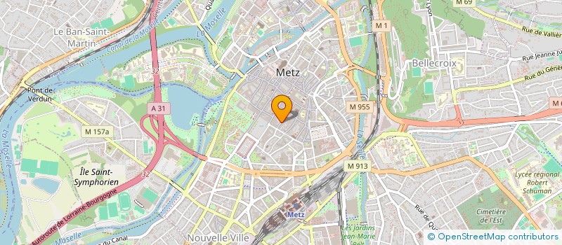 localisation de l'entreprise TOPAZ GROUP  METZ