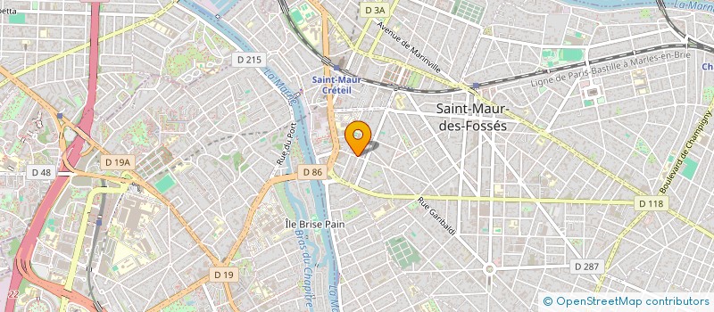 localisation de l'entreprise TOPAZE à SAINT-MAUR-DES-FOSSES