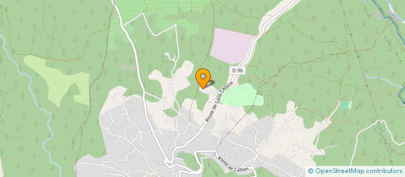 localisation de l'entreprise TOPAZE  CALLIAN