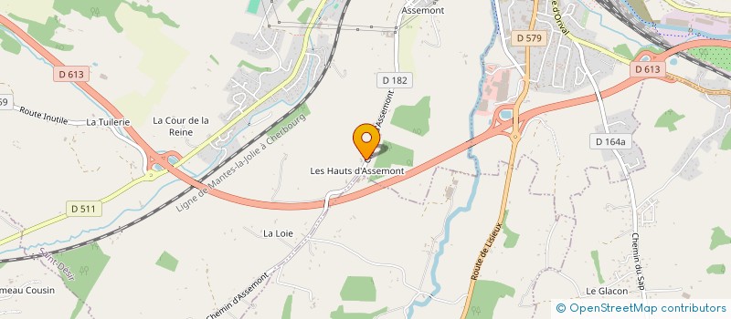 localisation de l'entreprise TOPAZE  SAINT-DESIR