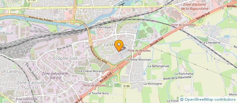 localisation de l'entreprise TOPAZE  CESSON-SEVIGNE