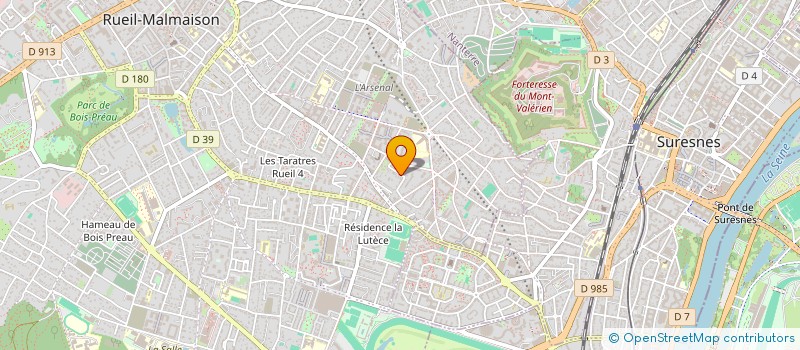 localisation de l'entreprise TOPAZE CONSEIL à RUEIL-MALMAISON