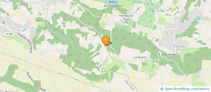 localisation de l'entreprise TOPAZE IMMO  SAINT-CHEF