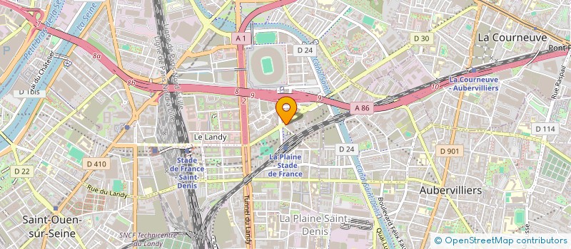 localisation de l'entreprise TOPAZE INVESTISSEMENTS à SAINT-DENIS