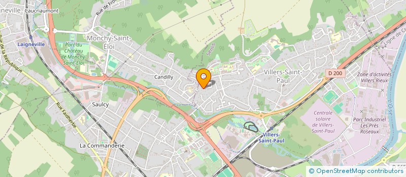 localisation de l'entreprise TOPAZRENOV  VILLERS-SAINT-PAUL