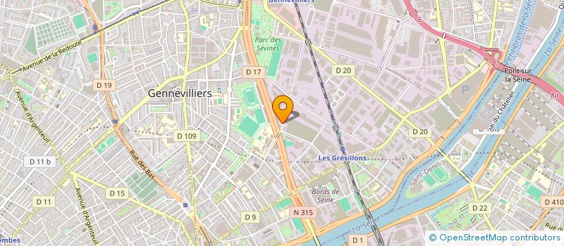 localisation de l'entreprise TOPBRANDS FRANCE à GENNEVILLIERS