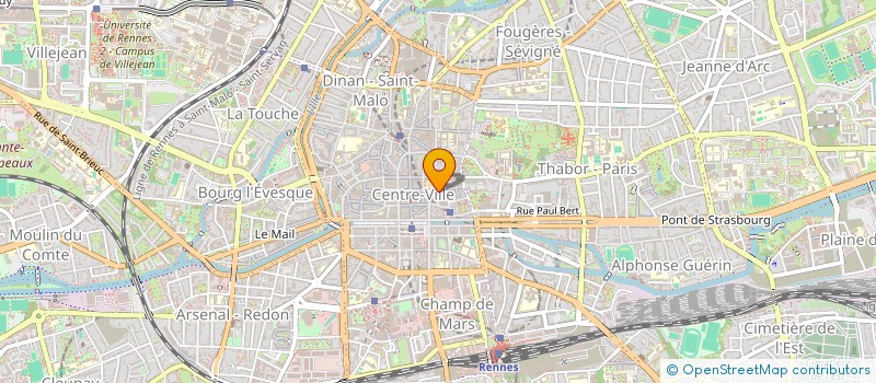 localisation de l'entreprise TOPCAPY à RENNES