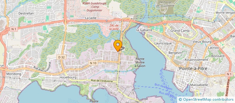 localisation de l'entreprise TOPCAR FWI  BAIE-MAHAULT