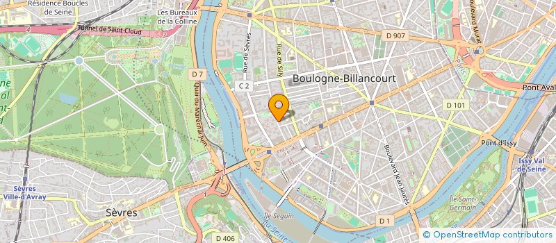 localisation de l'entreprise TOPCOURS à BOULOGNE-BILLANCOURT