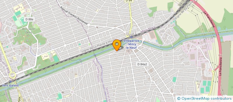 localisation de l'entreprise TOPDENTAL à CLICHY-SOUS-BOIS